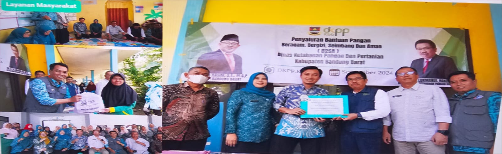 Dinas Komunikasi, Informatika dan Statistik (Diskominfotik) Kabupaten Bandung Barat melaksanakan kegiatan Perangkat Daerah Peduli Ibu Hamil & Balita Beresiko Stunting (Pelita Bening), di Desa Cinta Karya, Kecamatan Sindangkerta, Kamis 19 September 2024.